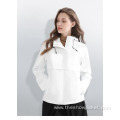 Trendy Clothing Women Casual Solid Color Windbreaker Jacket